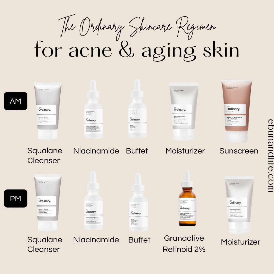 Acne routine skin prone care skincare best morning face Acne routine skin prone care skincare best morning face