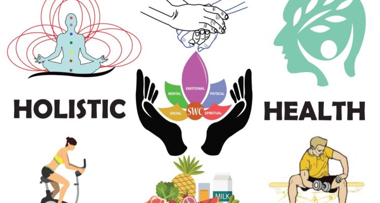 Wellness holistic elements balanced healthy vital injury