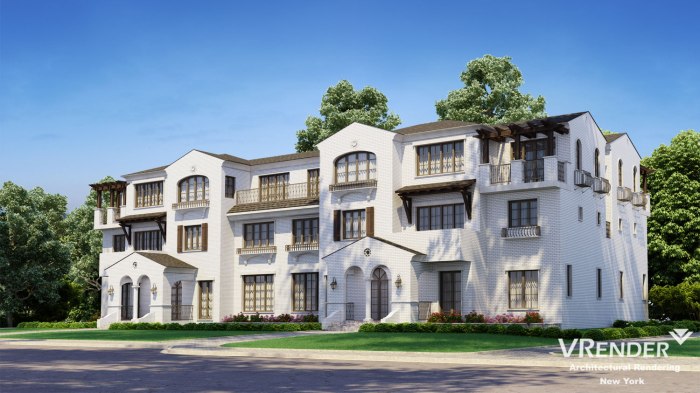 High Resolution 3D Architectural Renderings