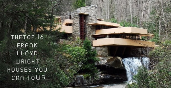 Top 16 Frank Lloyd Wright Houses You Can Tour | Incollect